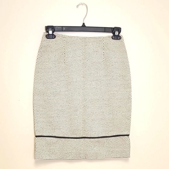 Fendi Textured Dot Shaped Midi Skirt